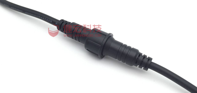 M18三芯公母對(duì)插防水連接器