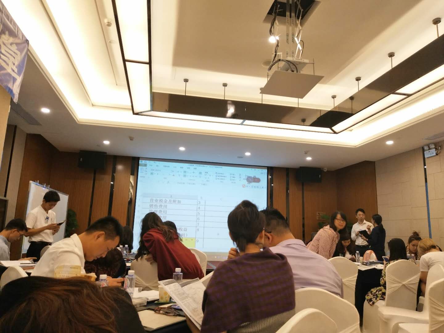 財務管理培訓現(xiàn)場