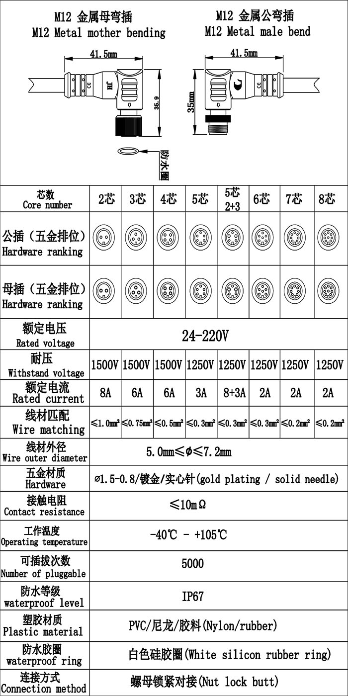 90度插頭線